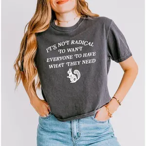 Human Rights Graphic Tee Comfort Colors Boxy Shirt Equality Message Aesthetic