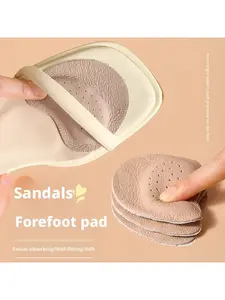4 Pairs Forefoot Pads for High Heels, Elegant Chic Self-Adhesive Anti-Slip Pain Relief Shoe Inserts for Women