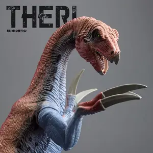 Jurassic Dinosaur Model Realistic Animal Toy Prehistoric Creature Decor Scythe Dragon Plastic Eco-Friendly Material Kids Birthday Gift