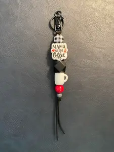 Mama Needs Coffee Keychain