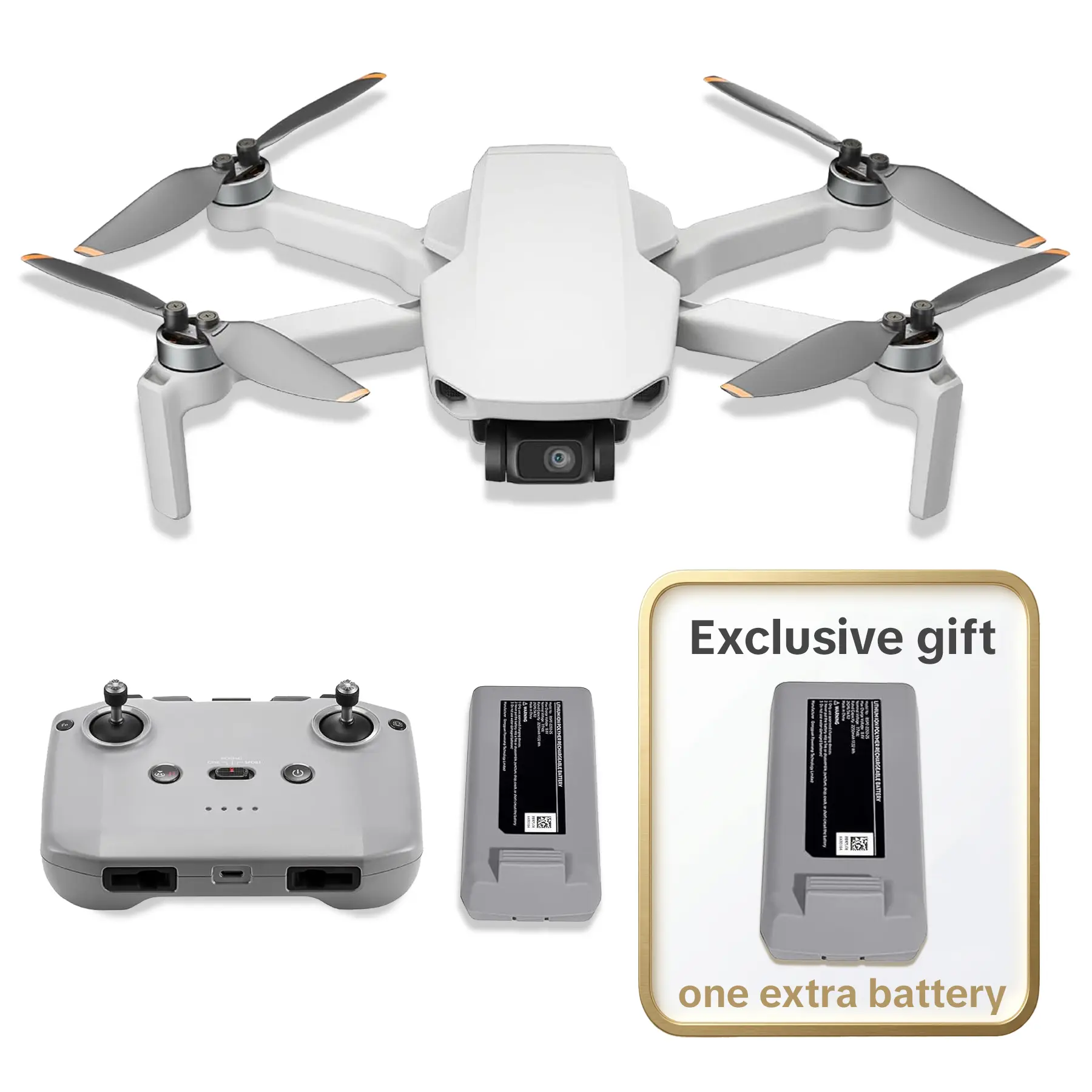 Specta Mini Drone with Camera 4K for Adults, 32800ft FPV Transmission, Easy to Fly, 3 Axis Gimbal, 31-Min Flight, 4K/30fps, Under 249g Portable Drone for Beginner