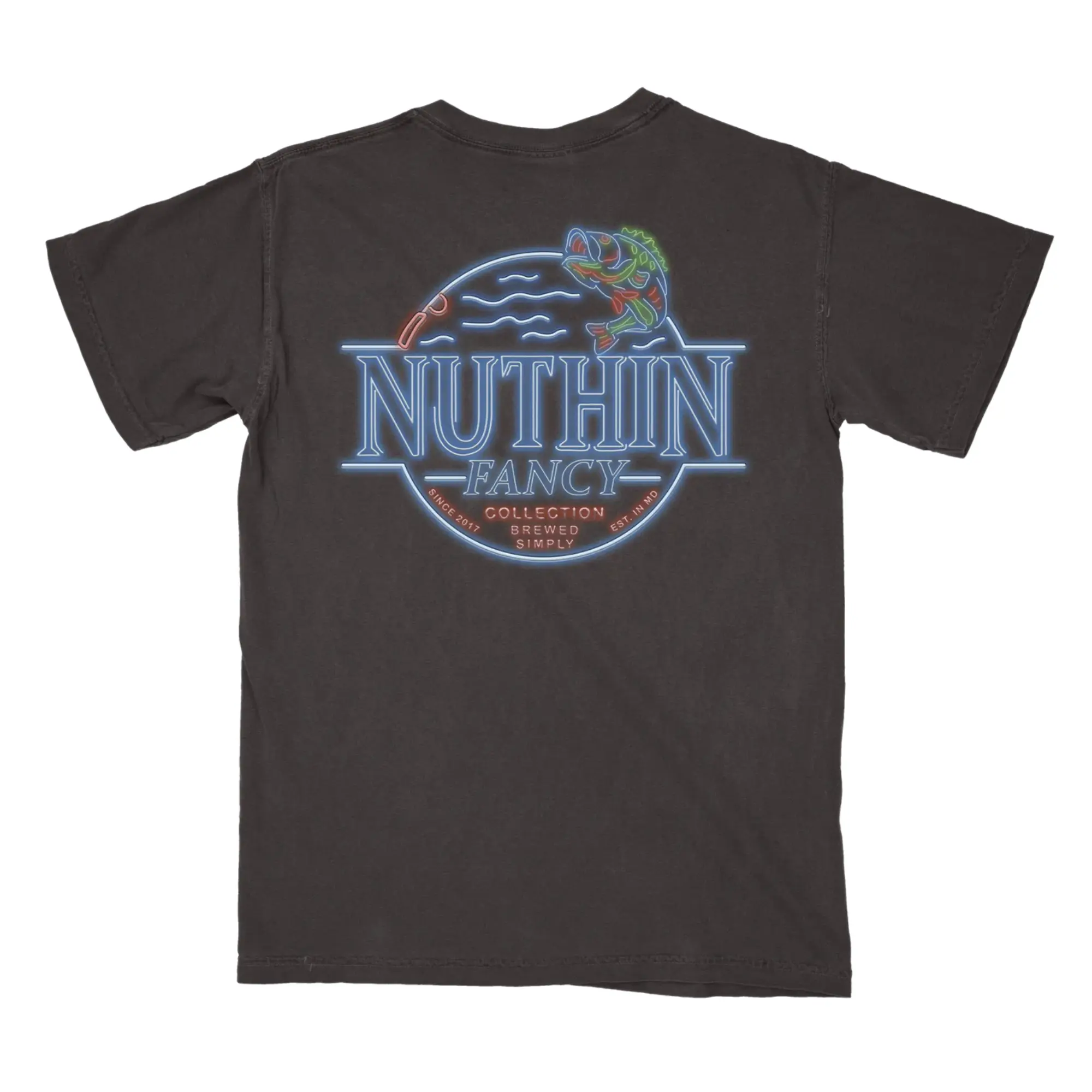 Neon Bass Tee - Black