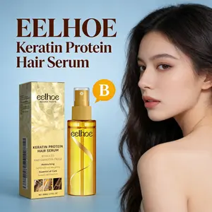 EELHOE Keratin Protein Hair Serum Spray, Hydrolyzed Keratin Nourish, Anti-Frizz & Split Ends, Hydrating Hair Lightweight Smooth Hair Care Spray