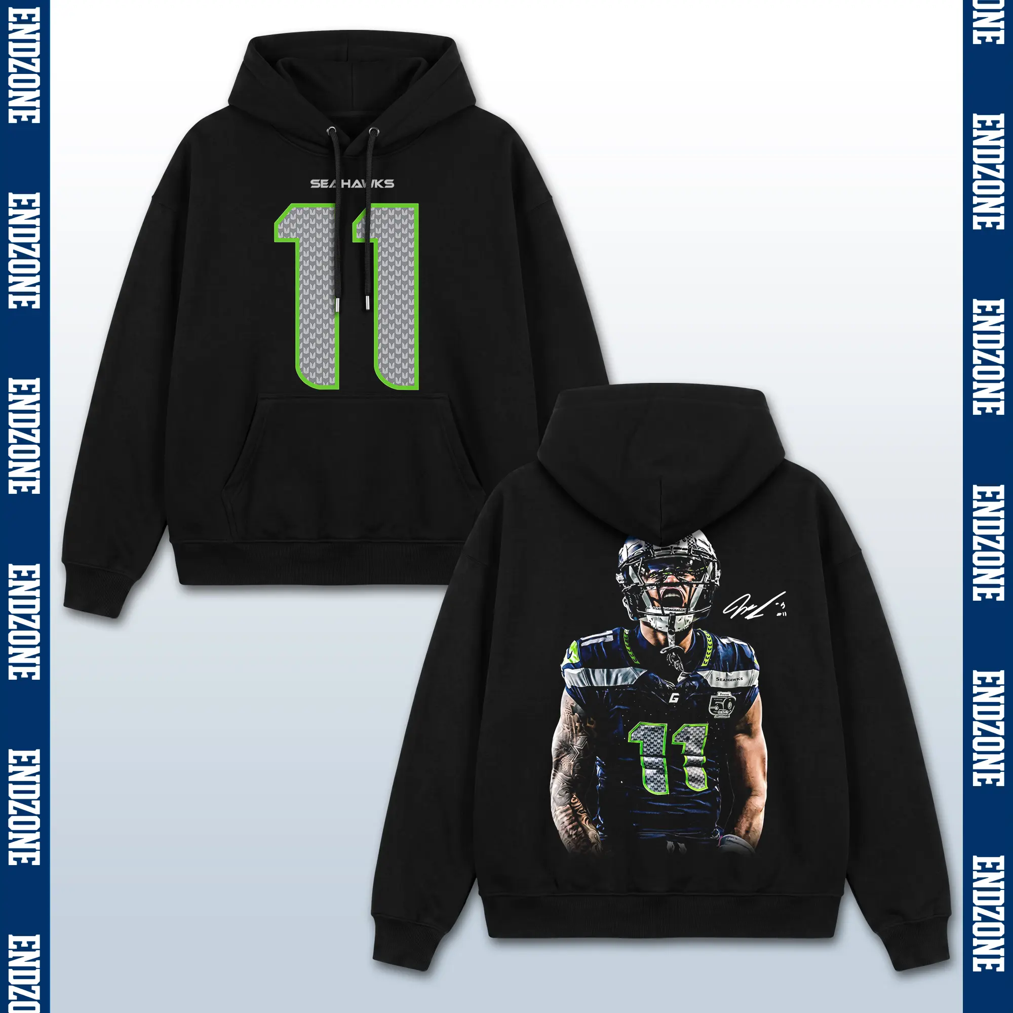 Jaxon Smith-Njigba Signature 11 T-Shirt Hoodie Sweatshirt, JSN Slot Machine WR Graphic Top, Seattle Football Fan Merch, The Emerald City Route ArtistSports Apparel, Retro Bootleg Game Day Outfit, Pro Football Season Gift, Oversized Black Vintage Clothing