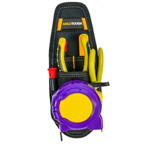 MELOTOUGH Small Tool Holder, Min Work Organizer Tool Pouch and Knife Holder with Snap Clip small tool tool  vest hammer holder