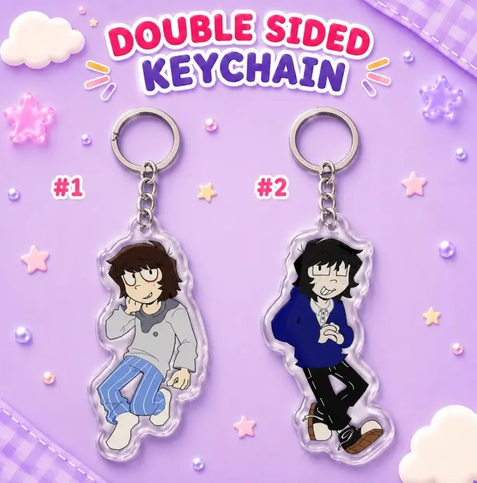 one wheat mark acrylic keychains