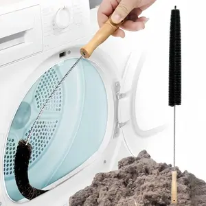 LMMAKE 1Pc Dryer Vent Cleaning Brush, Lint-Cleaner Tool to Clean Dryer Vents, Home Dryer Vent Duster, Laundry Room Cleaning Supplies