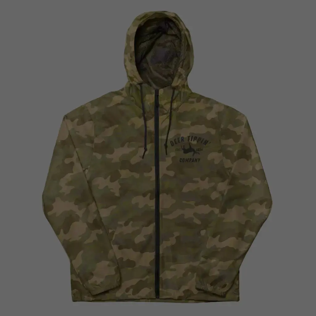DEER TIPPIN' CO. WATER RESISTANT WIND BREAKER
