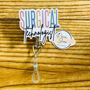 Surgical Technologist Badge Reel