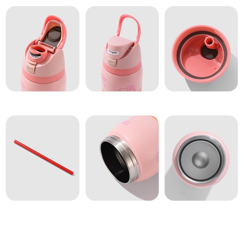 FreeSip 2026 Summer Water Bottle Hydrate Gift - Deflt Cat Edition Stainless Steel Tumbler for Everyday Use