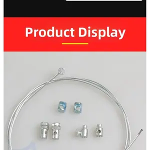 Motorcycle Clutch Throttle Cable Repair Kit Stainless Steel Wire [TS1]