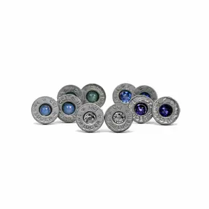 9mm Silver Stud Earrings - Pretty Hunter