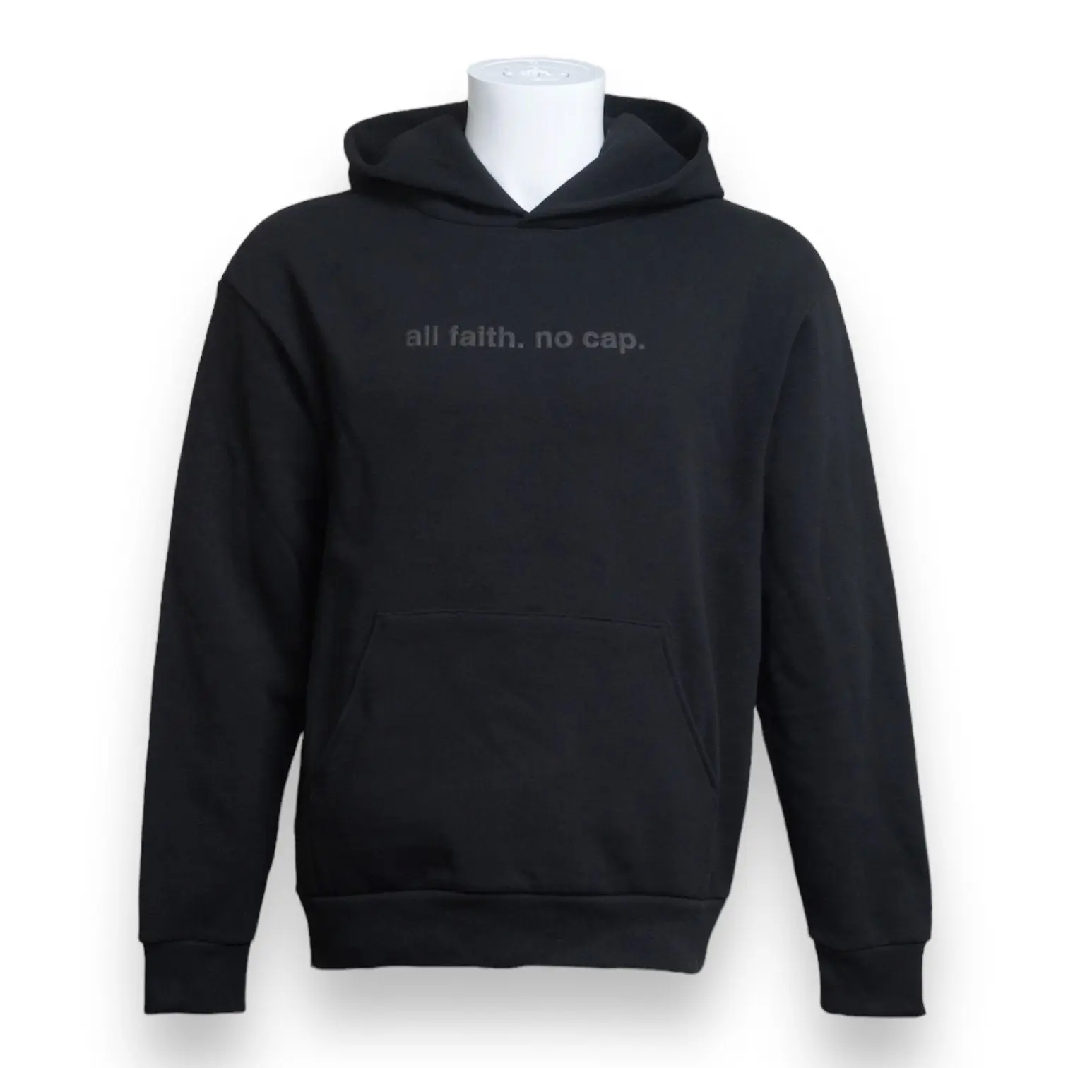 ALL FAITH. NO CAP. Premium Hoodie