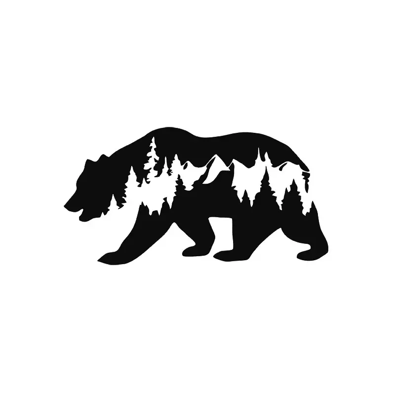 Premium Self-Adhesive Waterproof Vinyl Car Sticker - Automotive Exterior Decoration, Warm Nature Style, Truck Accessories, Fits Cars, SUVs, Laptops