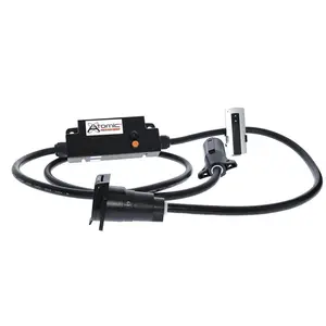 ATOMICLED TRAILER STROBE LIGHT KIT SERIES LED 7-Way Flat/Blade Connector -4Pin/12V Compatible, 6 Flash Patterns Wireless Remote Controller Durable Mounting Accessory