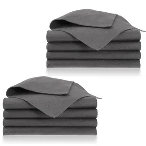10 Counts Magic Cleaning Cloths, Thickened Reusable Microfiber Cleaning Towels, Streak-Free Lint-Free Cleaning Rags for Glass, Windows, Car, Kitchen, Mirror, Household Cleaning