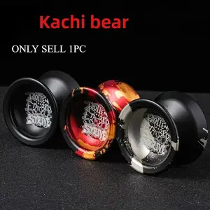 Kachi Bear Yo-Yo Alloy Competition Toy, Includes 10 Yoyo Strings, Perfect for Skillful Tricks & Fun Playtime, Durable Design