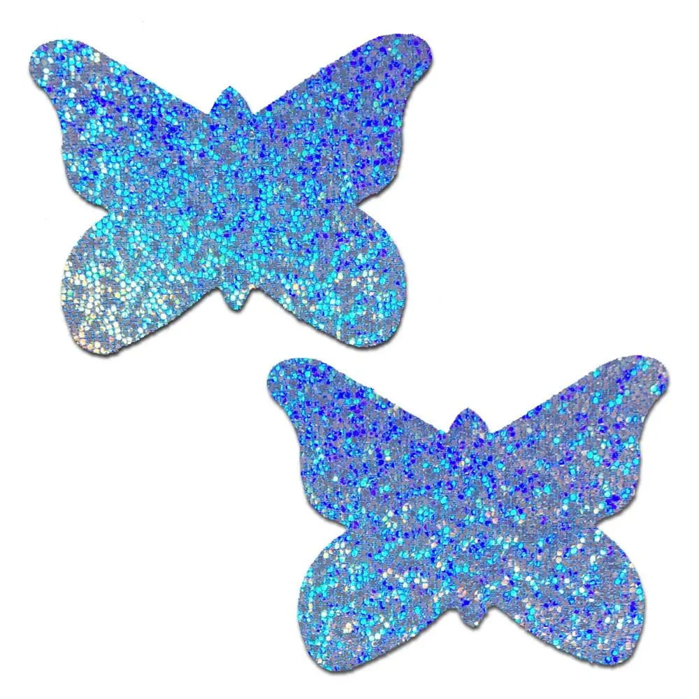 Butterfly: Glitter Butterflies Nipple Pasties by Pastease