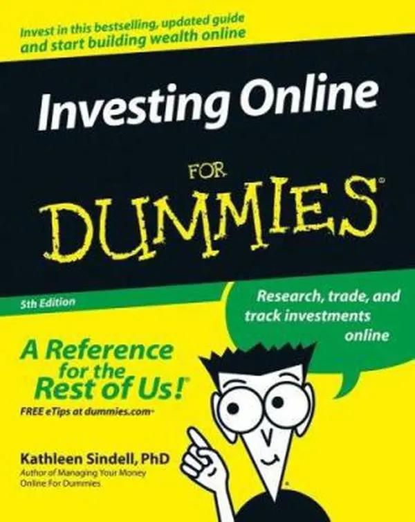USED Book - Investing Online For Dummies by Kathleen Sindell (Paperback) - english