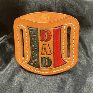 Handmade Full Grain Leather Sheath for Pocket Knives, Multi-Tools, Utility Tools – Ideal Father’s Day Gift