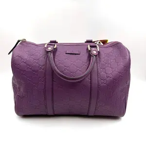 Pre-owned GUCCI As Shown Travel Bags US0243 Medium Guccissima Joy Boston Satchel Bag 26.02.28