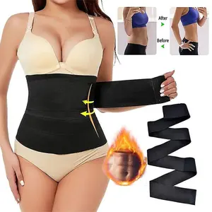 Women's High-Quality Waist Trainer Belt - Breathable Nylon Tummy Control Postpartum Recovery & Weight Loss Body Shaper with Adjustable Straps, Sweat-Resistant for Home Office Outdoor Wear, Perfect Birthday Christmas Gift (Black) Highwaist Girdle Corset