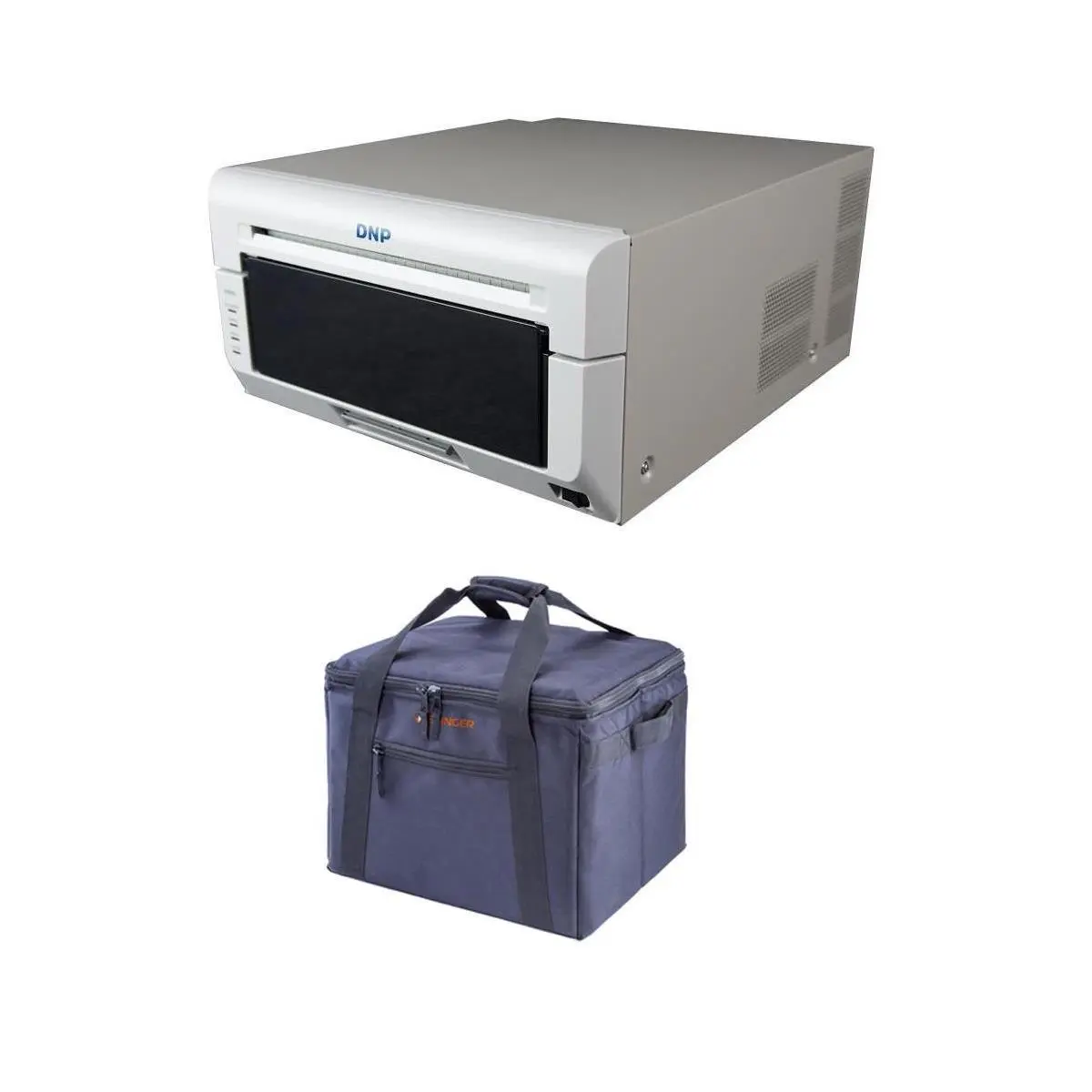 DNP DS820A 8" Professional Dye-Sublimation Printer for 8x10" - 8x12" Portrait Prints - Bundle With Padded Printer Carrying Bag (Padded Bag Included), Event Kits