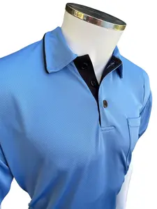 New 2026 | AeroDry Series B Major League Replica Blue Umpire Shirt