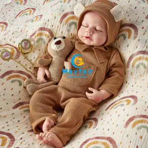 [Drink Wet System] Mayfair Reborn Doll 18 Inch/45cm (Weight: 5.8 lb) Silicone Baby Dolls Mold Mouth Full Silicone Reborn Doll With Private Parts