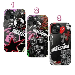 Hell Star Tough Phone Case, Phone Case Cover with iPhone 17 16 15 14 13 12 11 X Plus Pro Max, Ultimate Rugged Protection for Your Phone, Cute & Trendy Gift Idea for Any Occasion