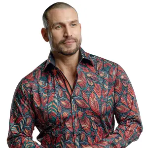 Ranger's Camisa Original Rafael Amaya Luxury Collection By Ranger's - 263CA01, Edición Limitada, 100% Algodón, Detalles en Puños y Cuellos, Holograma de Autenticidad