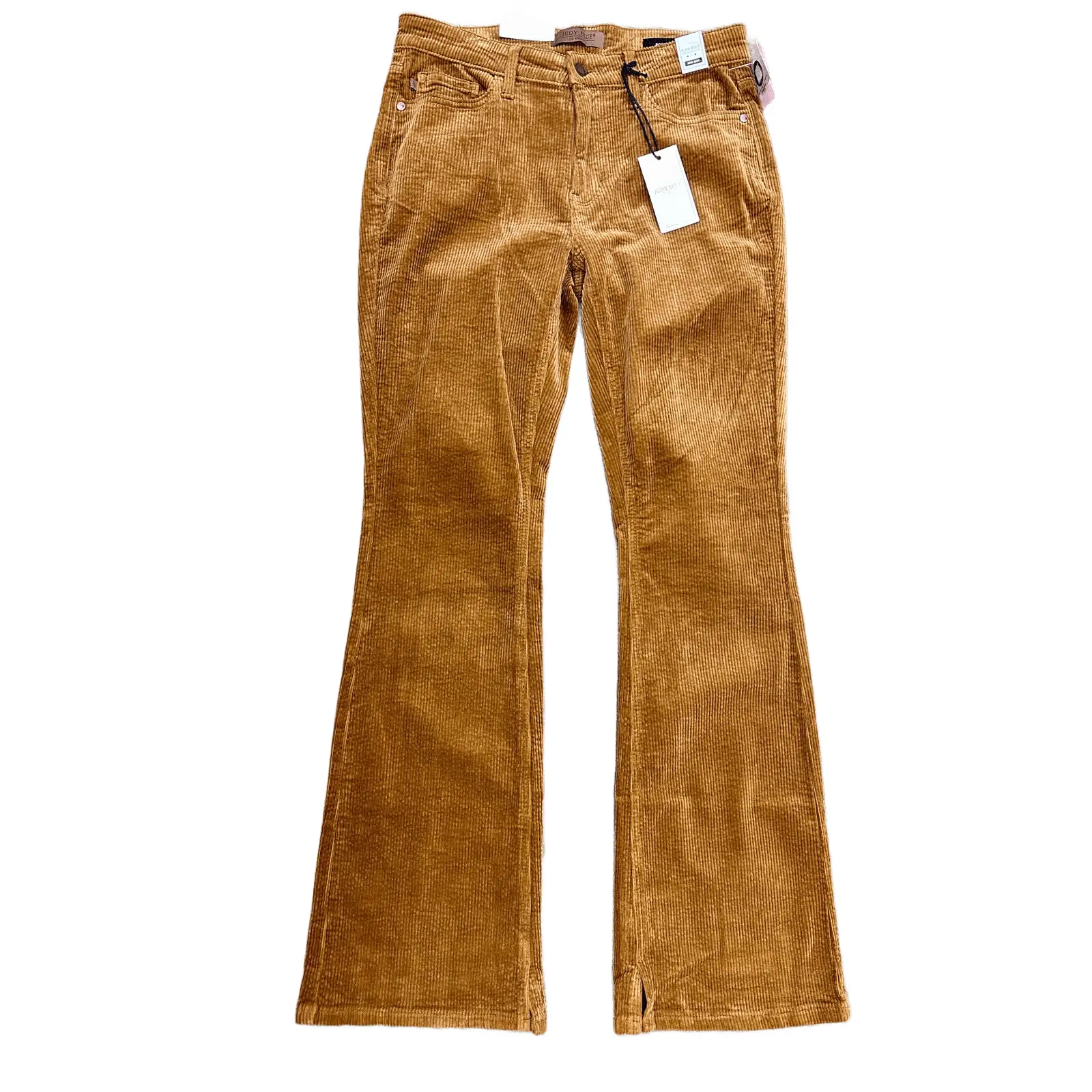 Judy Blue Mid Rise Camel Caramel Corduroy Bootcut Jeans