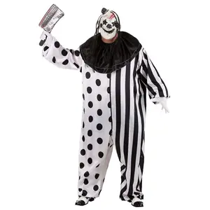 Men's Plus Size Killer Clown Costume