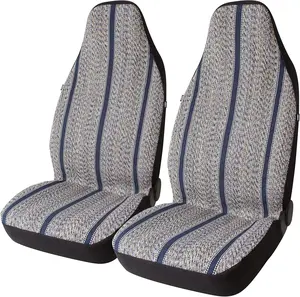Baja Blanket Bucket Seat Cover for , , Van, SUV - Airbag Compatible (2PCS Blue)
