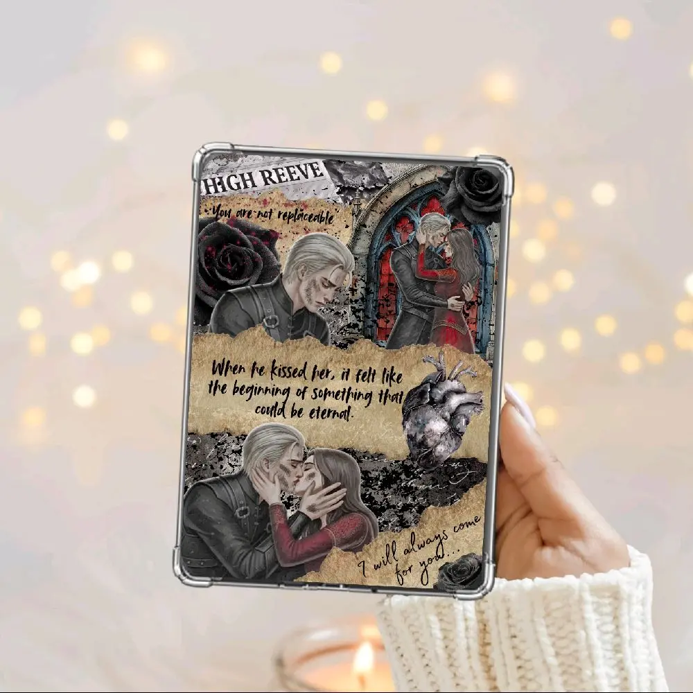 Manacled & Alchemised Inspired Kindle Insert | Dark Dramione Fan Fic Collage | E-reader insert for clear case | Dark Fantasy | Dark Romance 