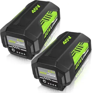 2-Pack 8.0Ah Replacement for Ryobi 40V OP4040 Battery | Double the Runtime & Power for Your Outdoor Tools