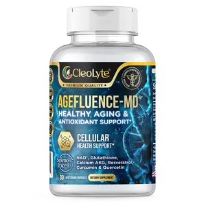 AGEFLUENCE-MD® – Doctor-Formulated 7-in-1 NAD+ & Selenium Supplement for Cellular Energy Focus Metabolism & Healthy Aging Vegan Gluten-Free Capsules - Healthcare