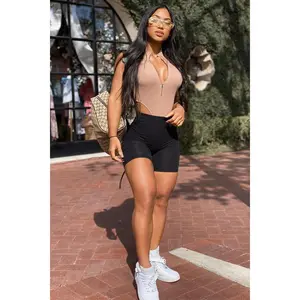 Natalee Biker Shorts - Black