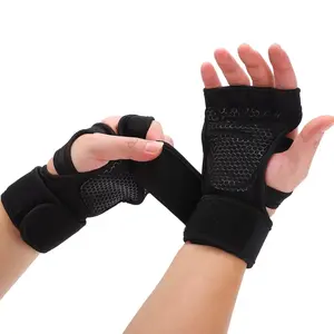 Lifting Gloves for Men & Women, Non-Slip with Padded Wrist Support. Durable & Adjustable Wrist Straps for Gym, Weightlifting Training, Fitness Accessories