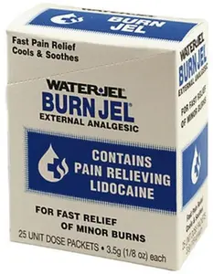 Medique Antiseptics, Ointments, & Creams, Type: Burn Relief, Form: Gel, Container Type: Box, Container Size: (25) 3.5 g, Unitized Kit Packaging: No 66622