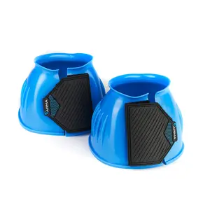 Shires ARMA Gloss Over Reach Boots for Schooling Exercise & Turnout Durable Bright Glossy Colors Flexible Material Heel Bulb Protection