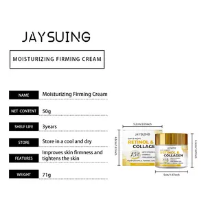 Jaysuing Collagen Moisturizing Cream - Daily Face Hydrator for Soft Skin - Evening Tone Face Cream - Lightweight & Gentle Nourishing Moisturizer