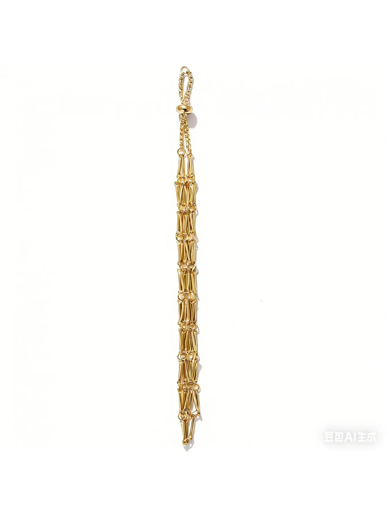 4608 gold 12cm mesh bag