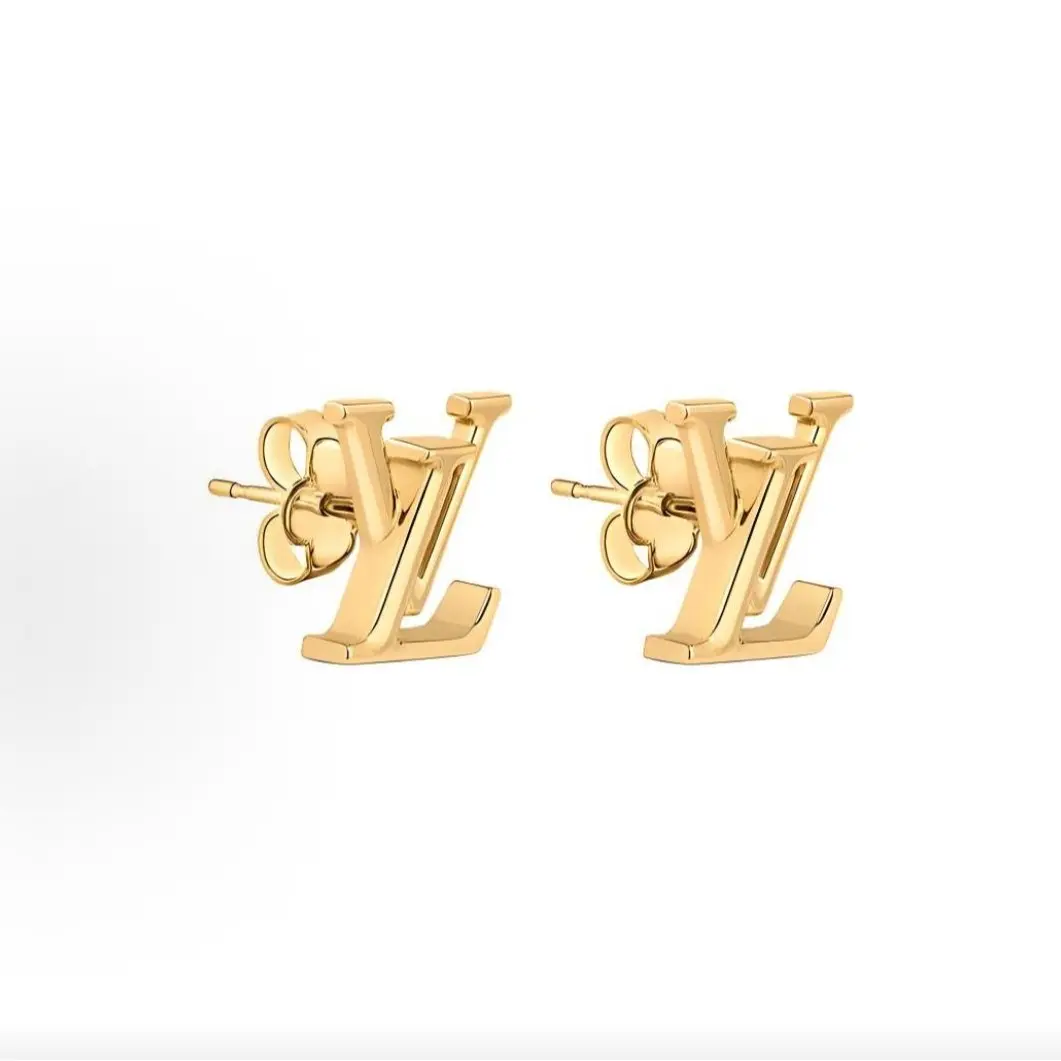 Pre-owned Brand new Louis Vuitton LV Iconic Stud Earrings（Do not purchase directly. Contact us for details.）