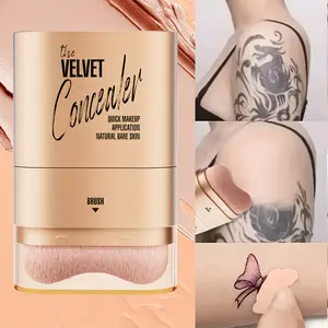 Natural Foundation Concealer Stick Moisturizing Long Lasting Matte Makeup Effect Buildable To Cover Blemishes Acne Marks Waterproof Weat Proof Cosmetic