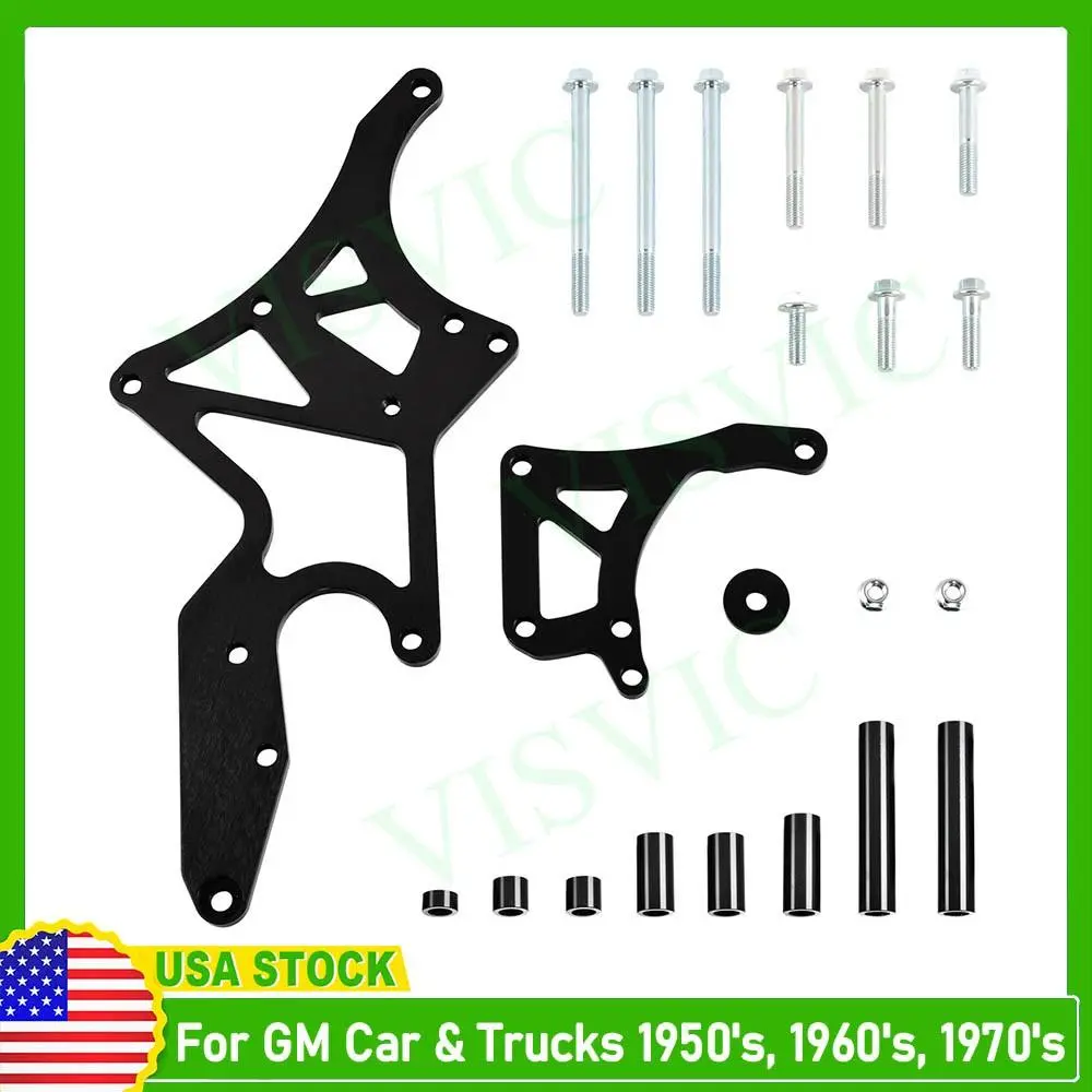 LS Engine Serpentine Alternator Bracket Repair Tool Kit for GM 1999-2013 Trucks & SUVs, Includes Matching Bolts, Includes Bolts