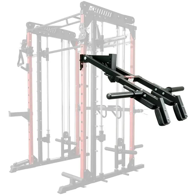 RITFIT Adjustable Hack Squat Rack Attachment for 2"x2", 2"x3", 3"x3" Fitness Racks, Adjustable Squat Rack
