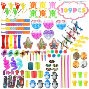 Fidget Toys Set, 109 Pack Party Favors ,School Classroom Rewards,Birthday Party,Stuffer Gifts Bulk Toy Carnival