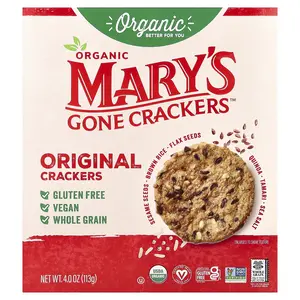Mary's Gone Crackers Organic Original Crackers, 4 oz (113 g) Mary's Gone Crackers Organic Original Crackers, 4 oz (113 g)