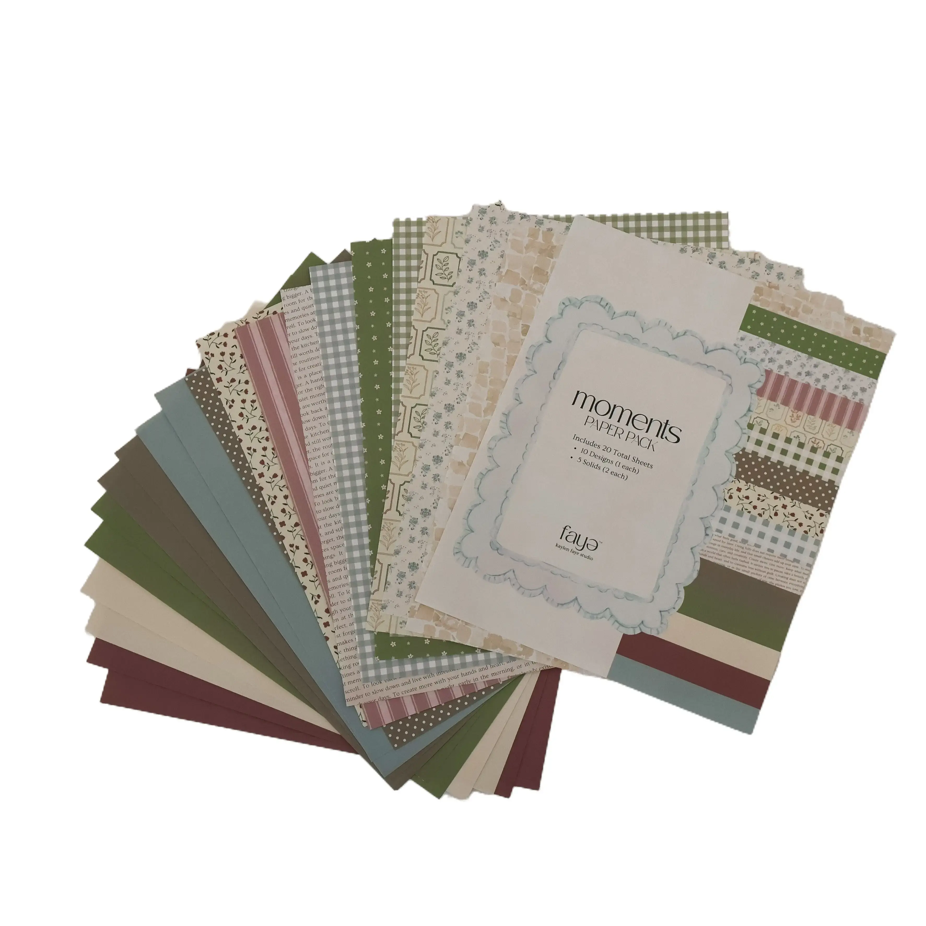 important moments scrapbooking paper pack